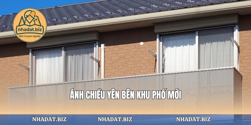 Ánh chiều yên bên khu phố mới
