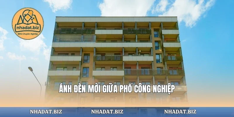 Ánh đèn mới giữa phố công nghiệp