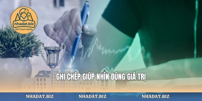 Ghi chép giúp nhìn đúng giá trị