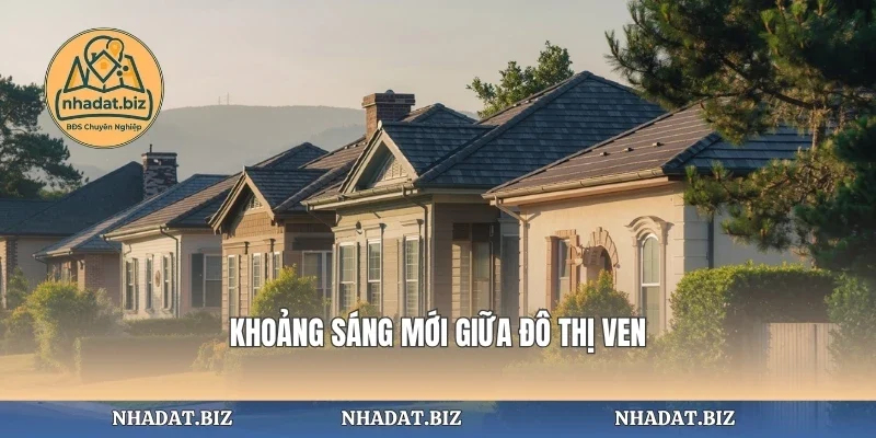 Khoảng sáng mới giữa đô thị ven