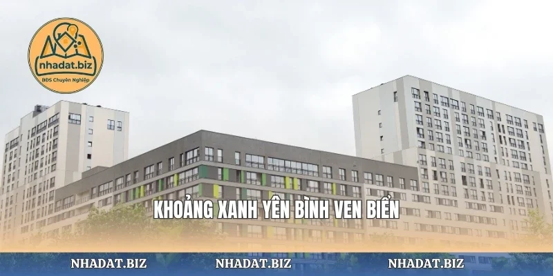 Khoảng xanh yên bình ven biển