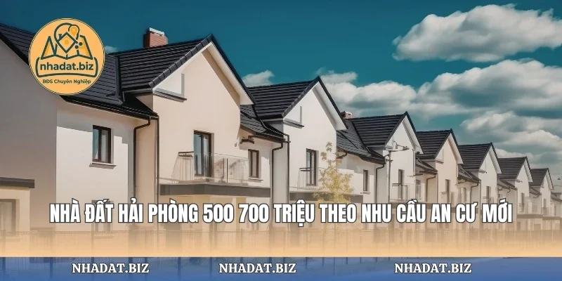 Nhà Đất Hải Phòng 500 700 Triệu