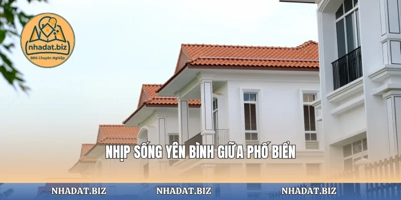 Nhịp sống yên bình giữa phố biển